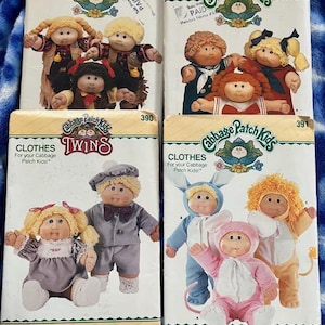UNCUT  Butterick - Cabbage Patch Kids Patternss