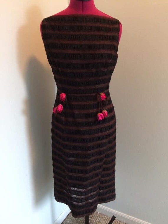 1960s Wiggle dress, modern size 16