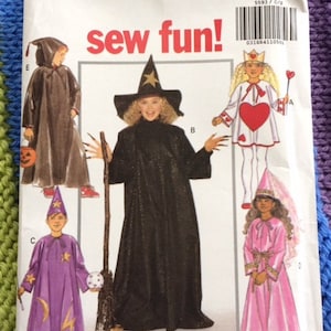 Butterick 5593 - multi-purpose costume in children&#39;s sizes 4-14