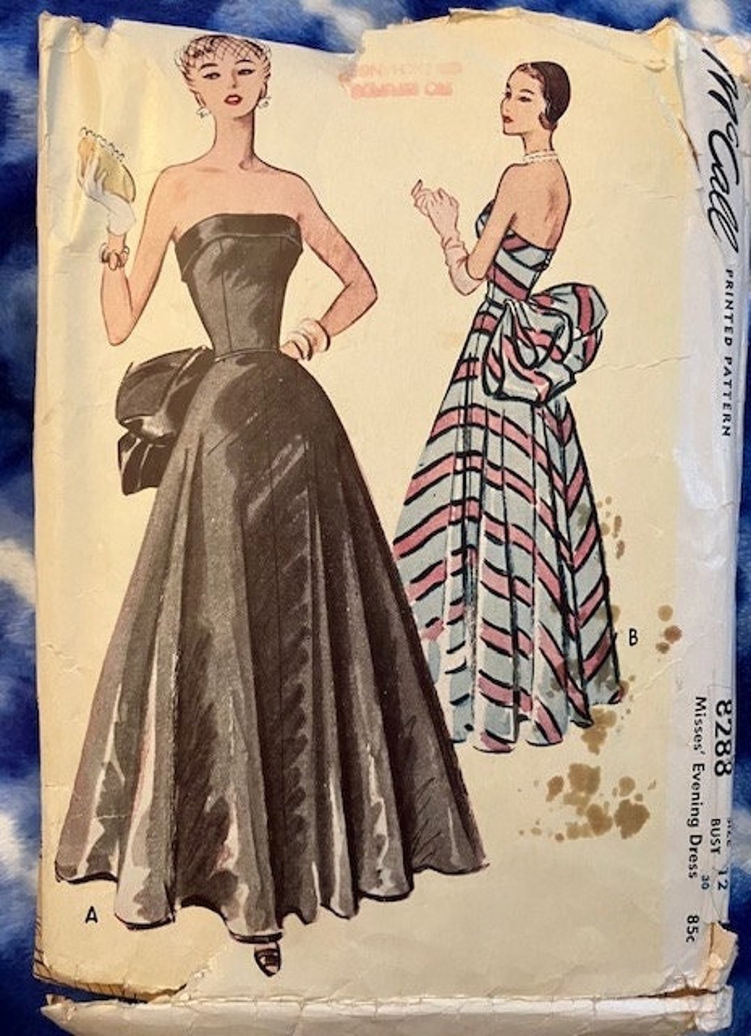 1950's McCall Two-Piece Pajama Pattern– Bust 32