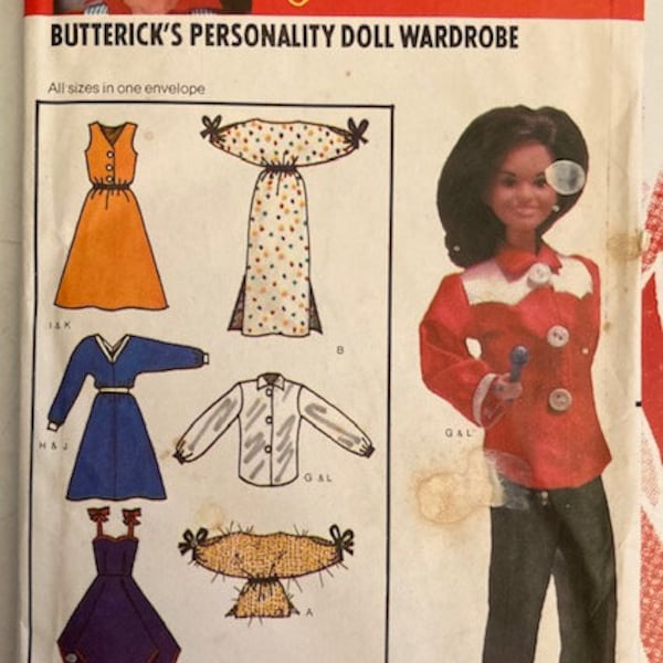 1979-ish Butterik 6664 - Wardrobe for Marie Osmond Doll