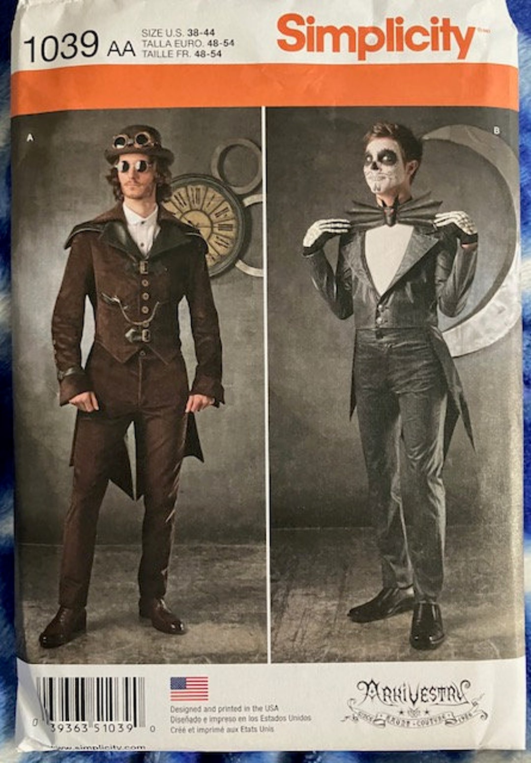 Simplicity Steampunk Pattern UNCUT Simplicity Arkivestry Steampunk Patterns, 1039, 1732, 2207 - Etsy