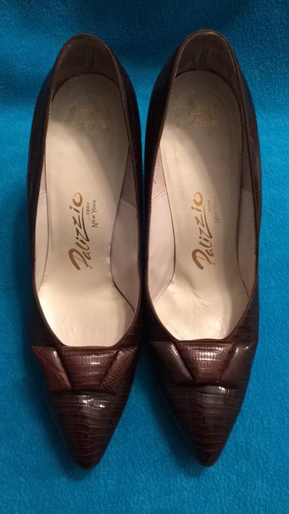 1960s Palizzio Lizard Shoes size 9.5