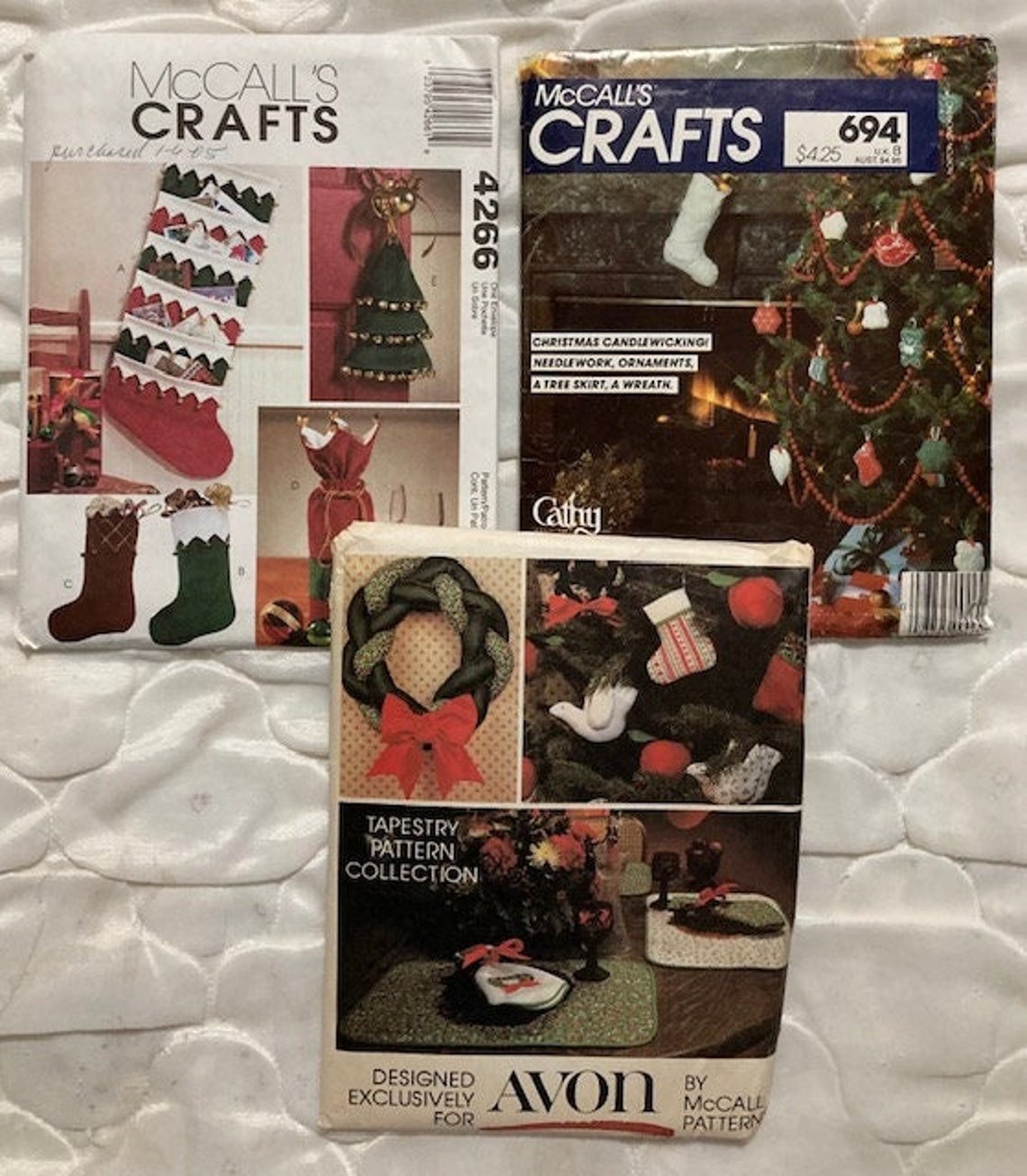 Mccall's Patterns for Christmas Decorations - Factory Folded - Etsy