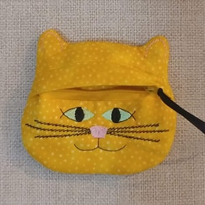 Coin Purse, Kitty Coin Purse, Purse, Change Purse, Coin Pouch, Cat Purse, Coin Pouch, Gift, Coin, Zipper Pouch, Wallet, Cat Pouch, Pouch
