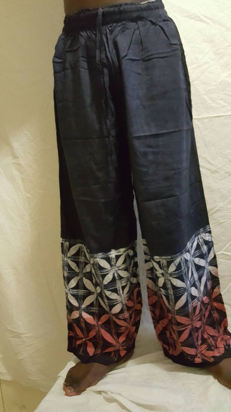 Hand designed batik pants