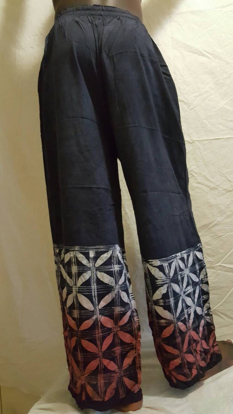 Hand designed batik pants