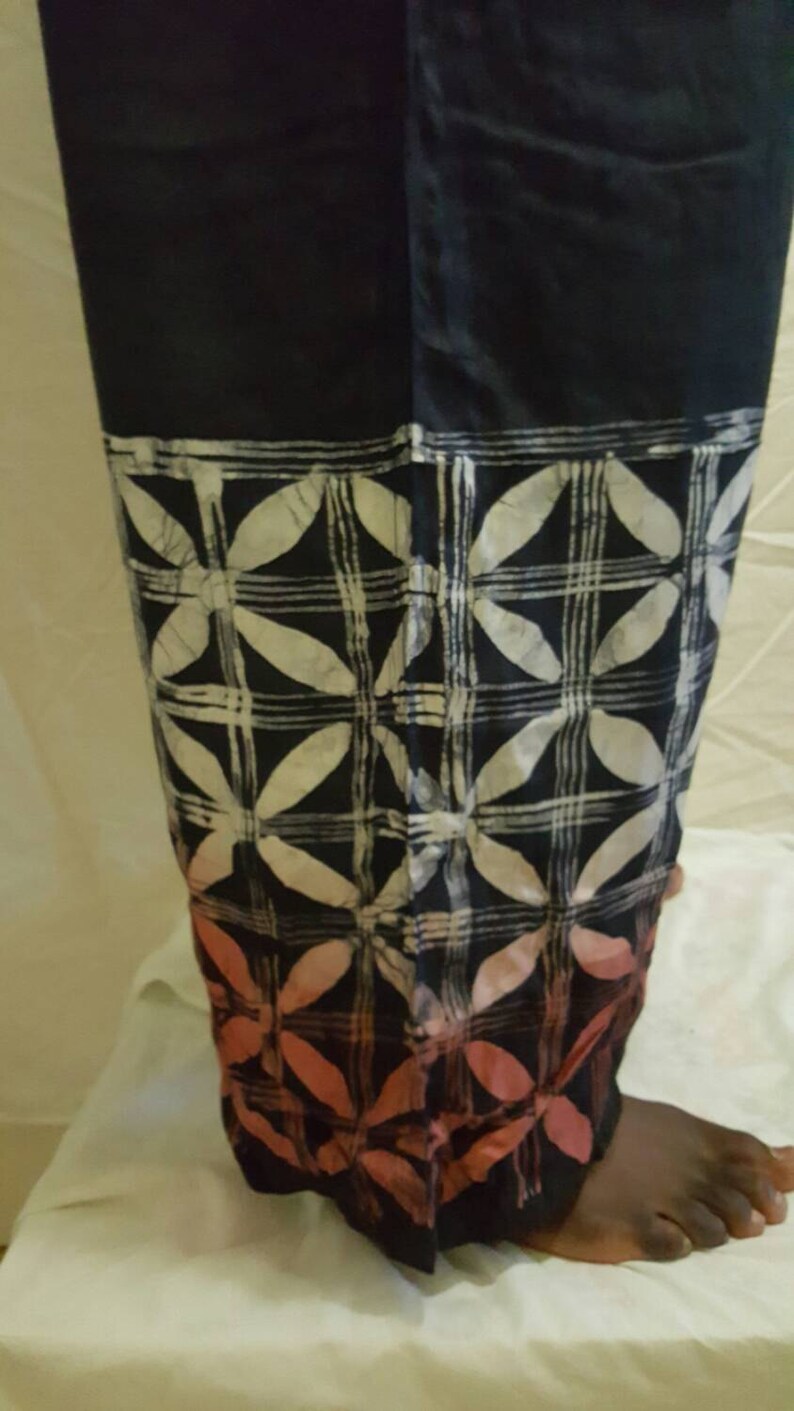 Hand designed batik pants