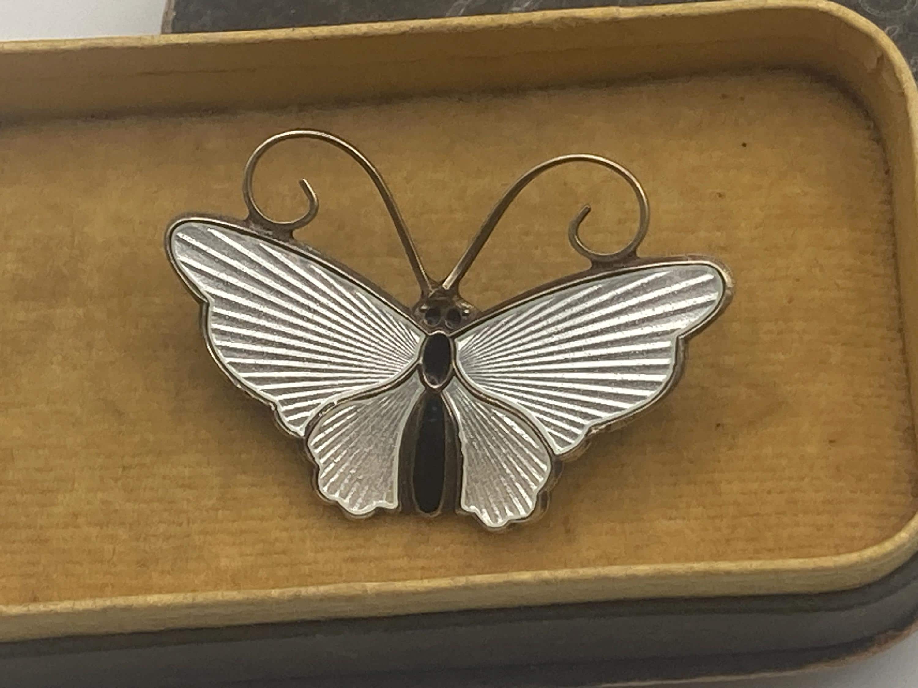 David Andersen Norway Enamel Brooch - Etsy