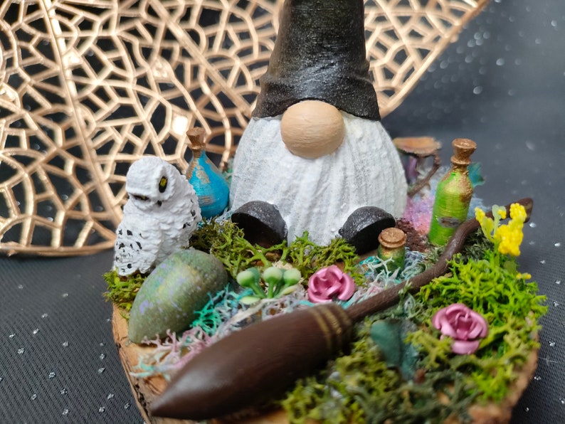 Diorama gnome sorcier image 3