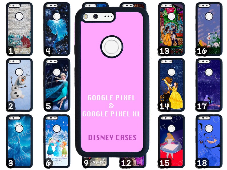 Google Pixel & XL Rubber Disney Phone Case Little Mermaid Etsy
