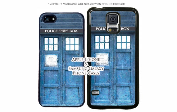 The Doctor and his blue box Samsung S10 Case