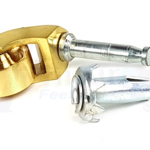 Castor Wheel Push Grip Neck Brass Castors Wheels 32mm for Sofas, Beds, Table, Wardrobe, Settee etc