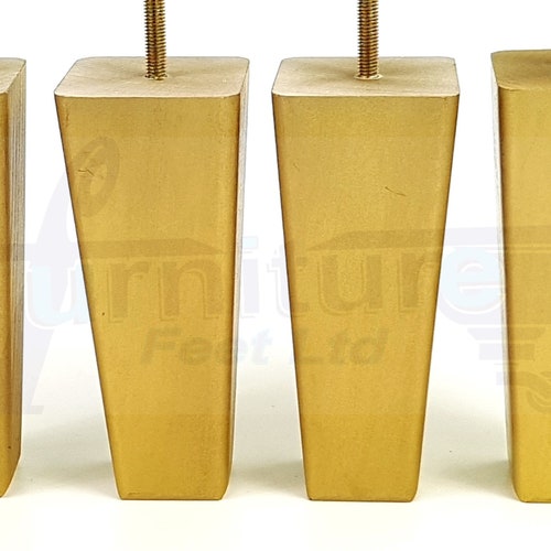 Curved Wooden Back Feet Solid Wood Furniture Legs Set of 4 Etsy UK