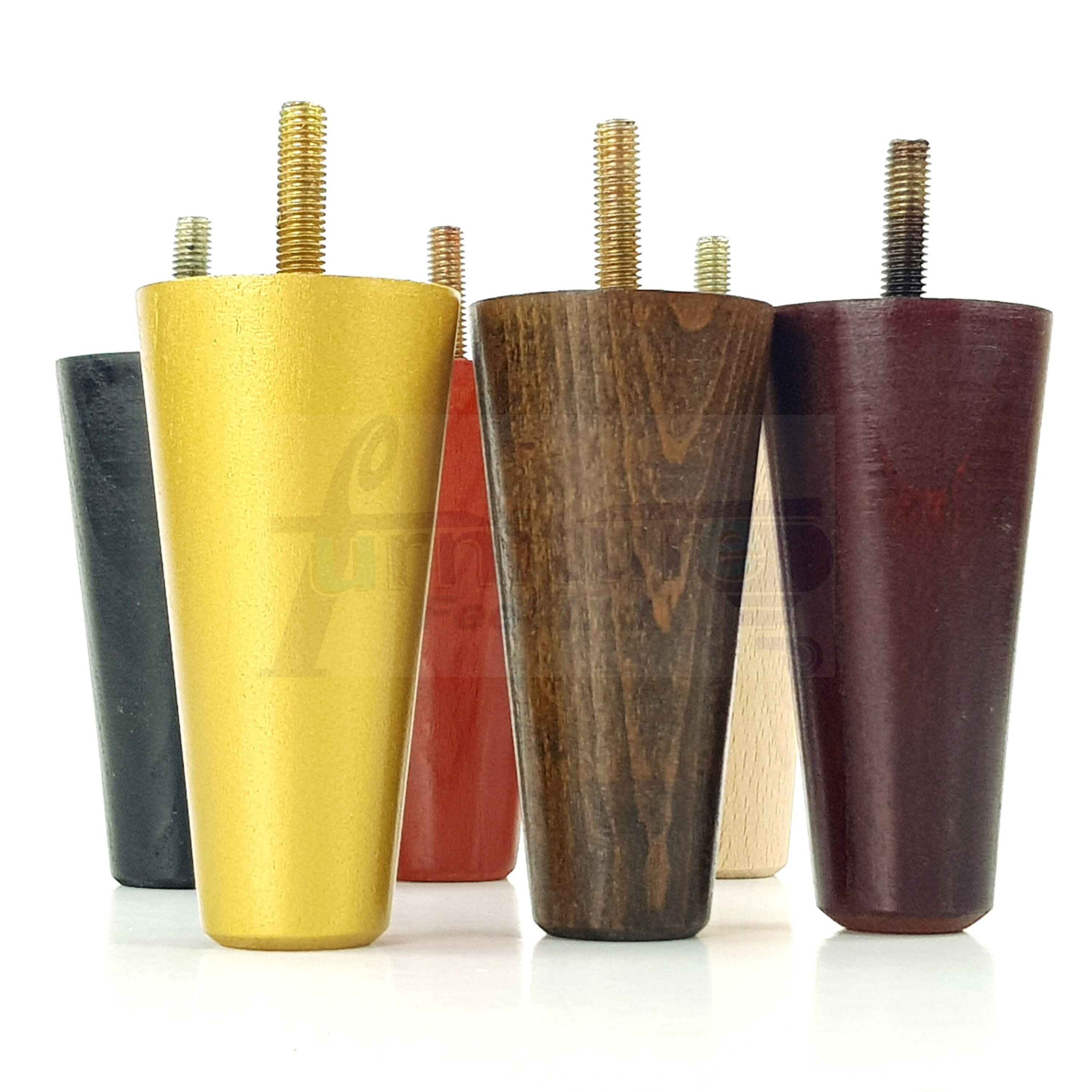 Solid Wood Furniture Feet Replacement Mid Centry Retro Legs Etsy