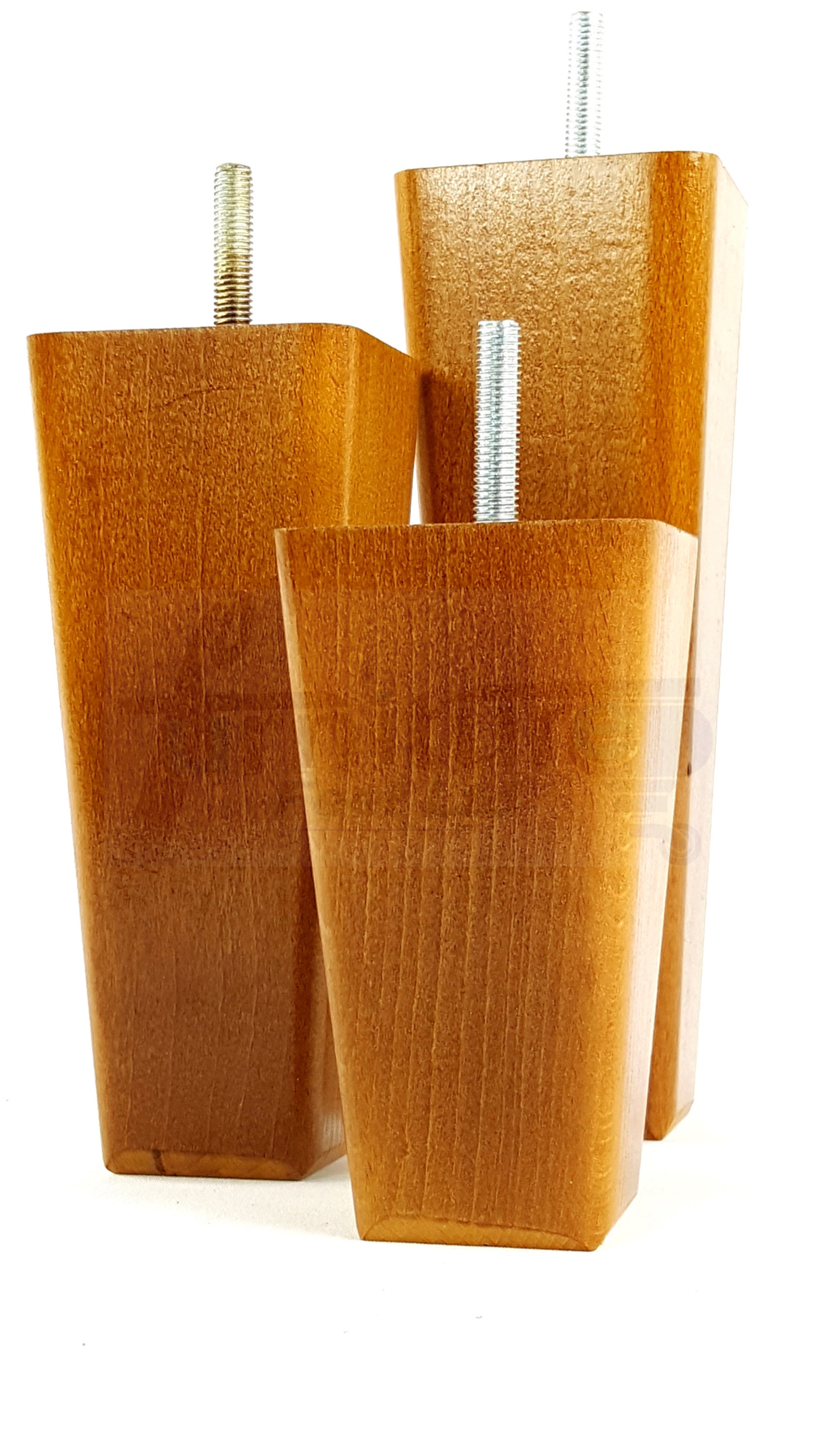 Golden Oak Solid Wood Furniture Feet Replacement Legs 120mm to Etsy UK