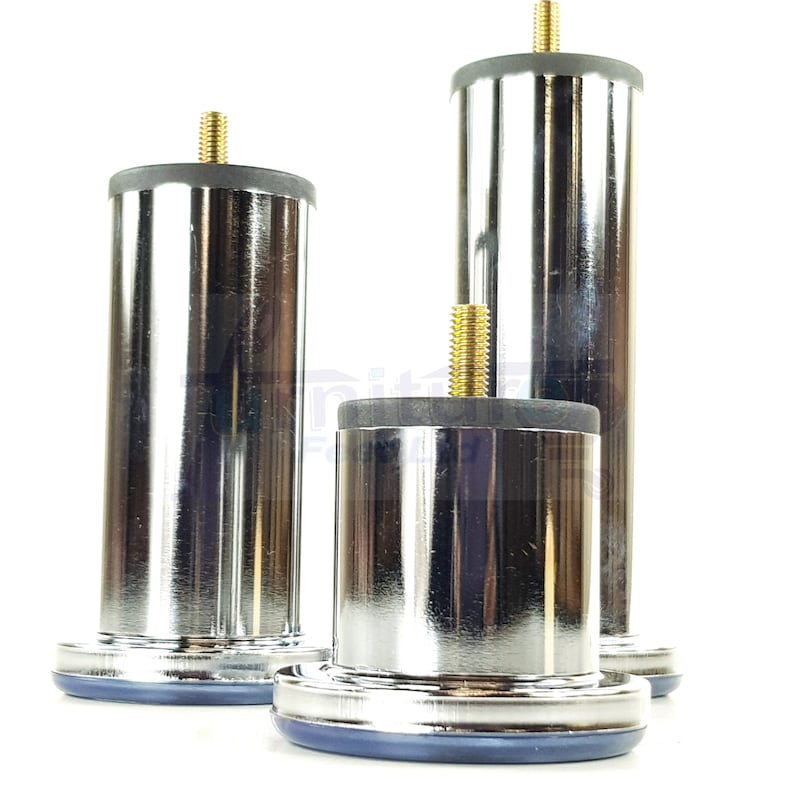 Metall Möbelfüsse Chrom fertig Möbelbeine 60mm 160mm Hoch | Etsy