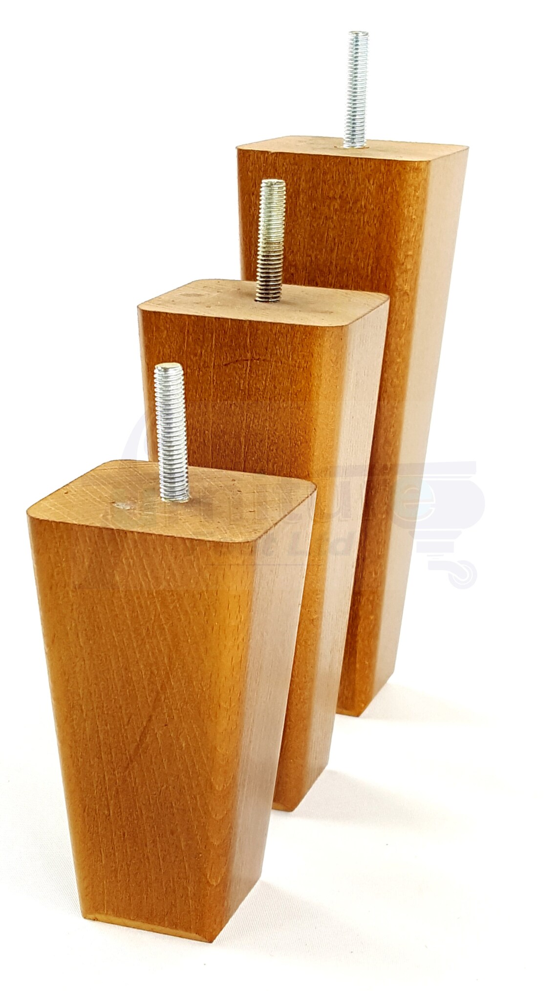 Golden Oak Solid Wood Furniture Feet Replacement Legs 120mm to Etsy UK
