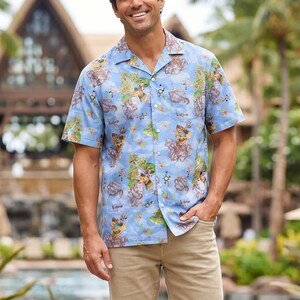Briar Patch Splash - Disney Inspired Men’s Button Down Shirt 2XS-6XL (Unisex, Made in USA)