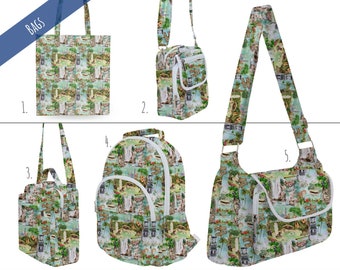 Jungle Cruise Ride - Theme Park Inspired Bags - Tote, Belt Bag, Crossbody, Backpack, or Shoulder Bag Purse - RUSH AVAIL!