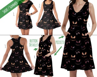 Pumpkin King Halloween Inspired - Dress in Xs - 5XL - Short Length Styles - RUSH AVAIL!