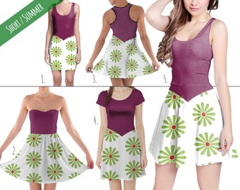 Haunted Mansion Tightrope Walker Disney Parks Inspired - Dress in XS - 5XL - Short / Summer Styles