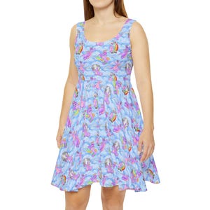 Stellen Sie sich vor mit Figment - Damen Skater Dress (Made in USA)
