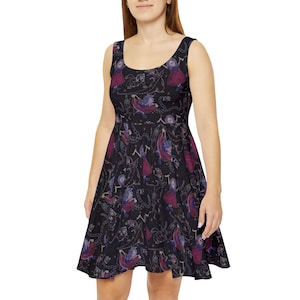 Wunderbares zauberhaftes Mim-Damen-Skaterkleid (Made in USA)