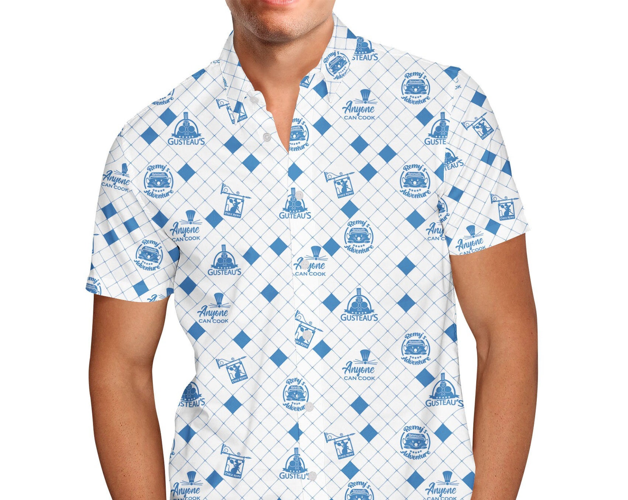 Discover Chez Remy Disney Ratatouille Hawaiin Shirt