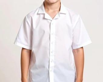 Elige cualquier estampado de nuestra tienda: Camisa hawaiana abotonada para niños (nueva edición global)