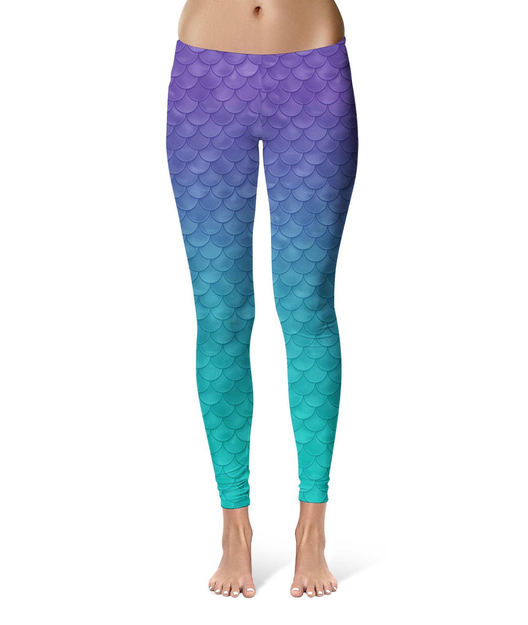 Ariel Mermaid Disney Inspired Leggings 