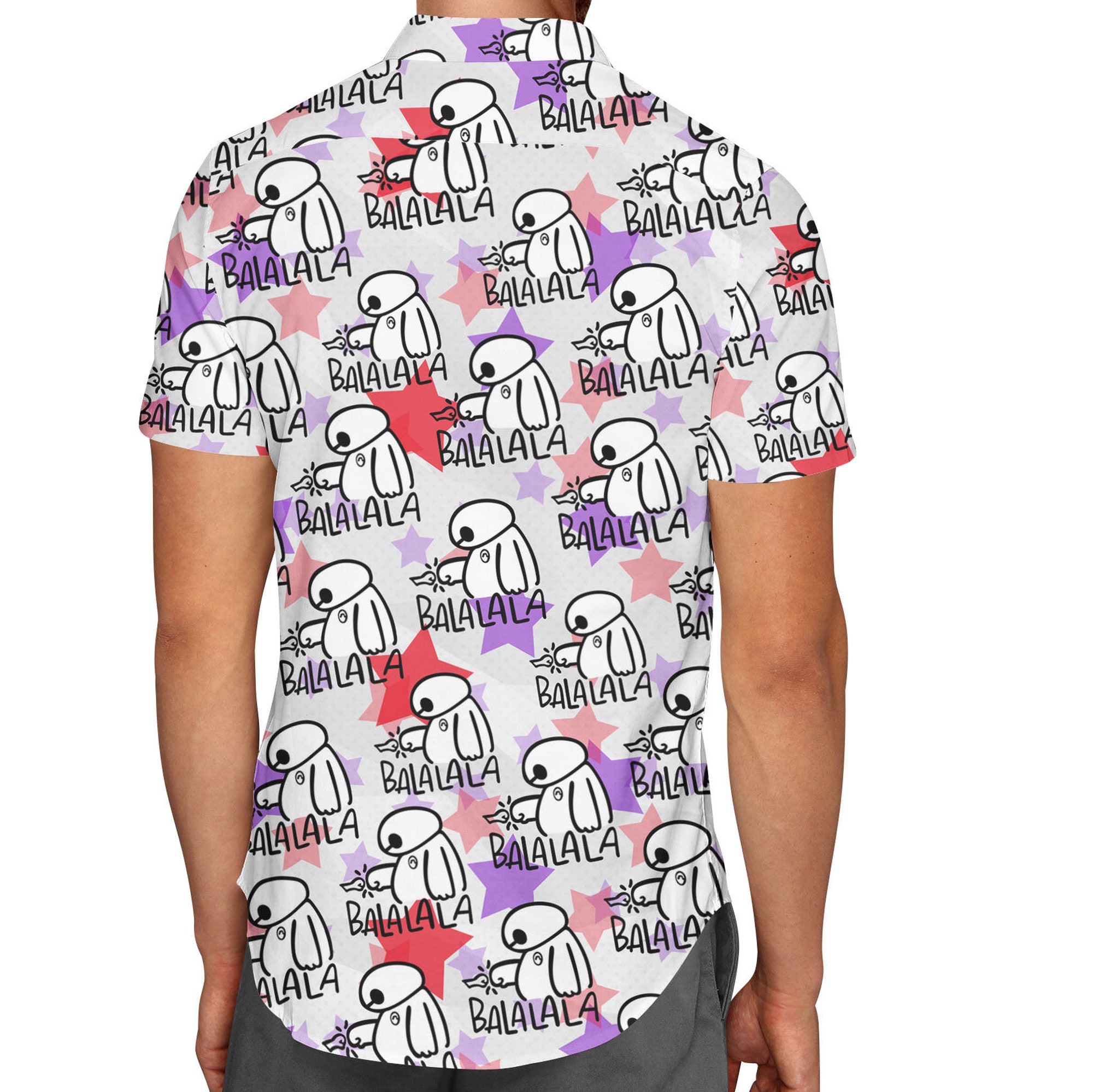 Baymax Balala Big Hero 6 Disney Hawaiin T Shirt