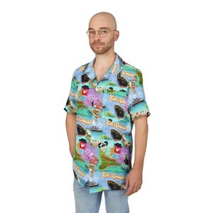 Castaway Cay - Men&#39;s Button Down Short-Sleeved Pocket Shirt (Made in USA)