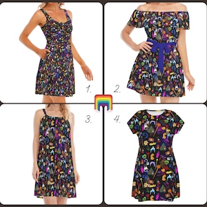 Disney Villain Icons - Disney Inspired Summer Dress in XS–5XL (New Global Edition)