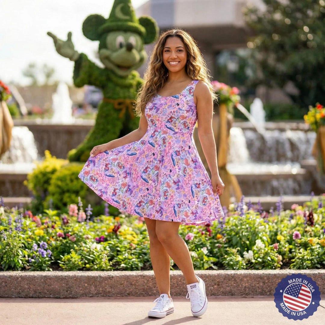 magical fashionista dress for the life you want The most magical dress I designed all year! DEFINITELY one of my favourites to date! This was the hardest print we worked on all year, as it was an acrylic painting