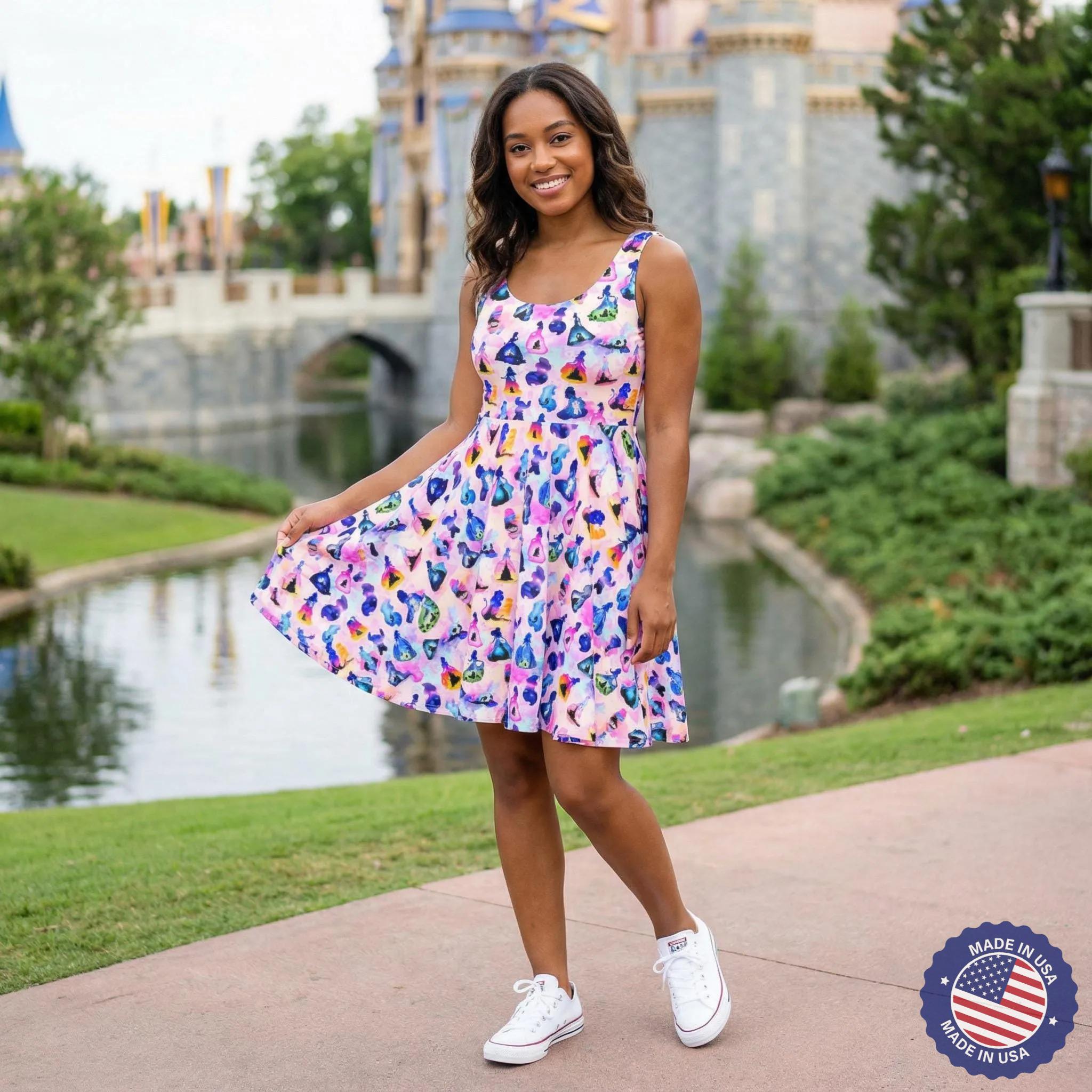 capri floral black sleveless mini dress Capriana Halter Low Back measured on a standard Gabrielle Union In Abodi Band:Small Mujer