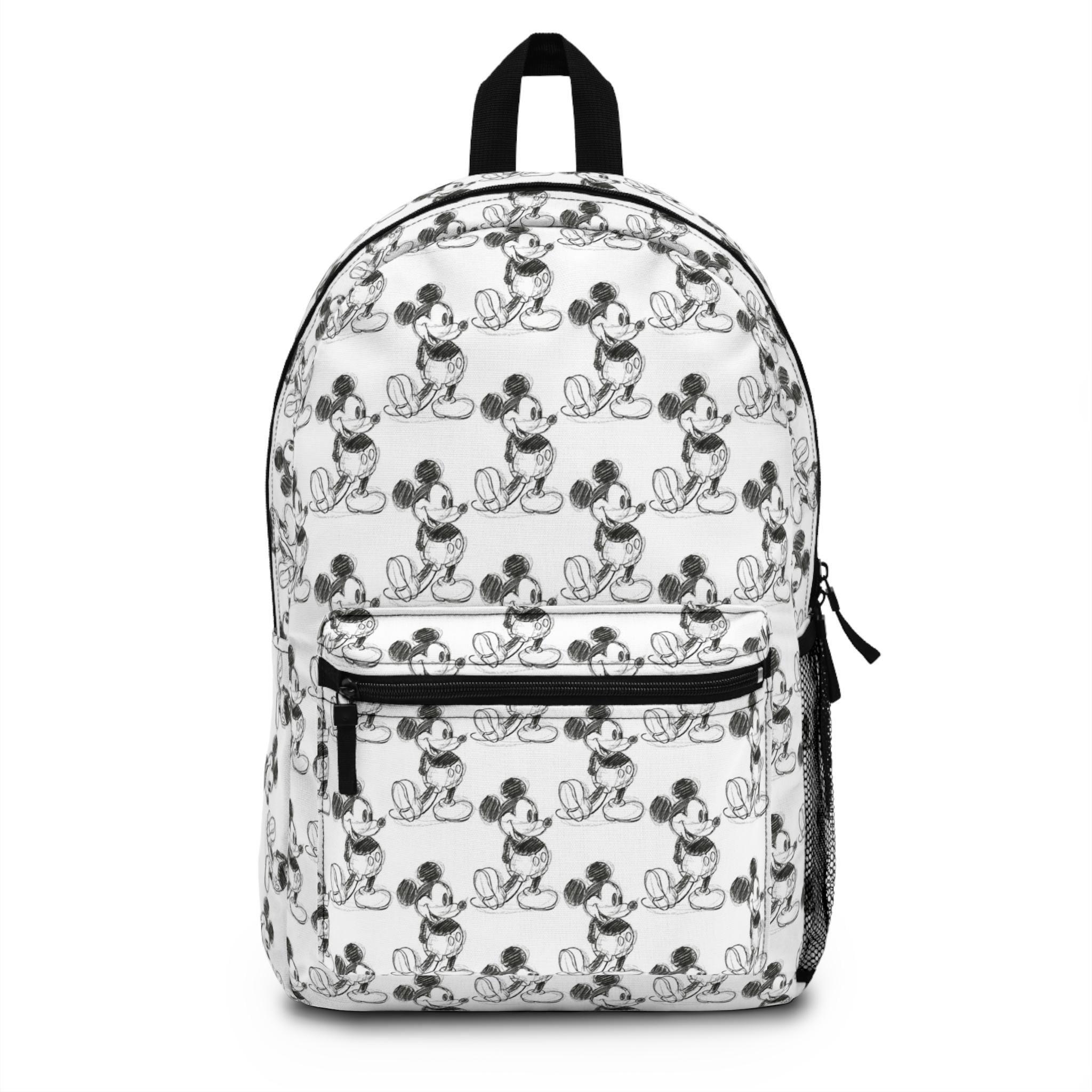 NWOT Disney Black & White Mickey Mouse Sketch Backpack Amazon.com: Loungefly Mickey & Friends Artist Sketch Mini  main image 3