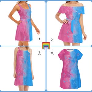 Pink or Blue Sleeping Beauty Inspired - Disney Inspired Summer Dress in XS–5XL (New Global Edition)