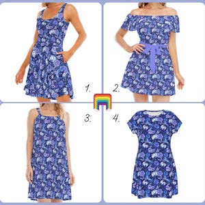 Fairytale Florals - Cinderella Inspired - Disney Inspired Summer Dress in XS–5XL (New Global Edition)