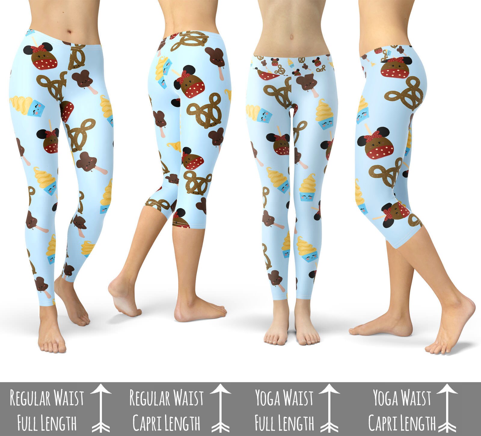 Women's Disney Mickey Repeat Leggings | Boohoo UK