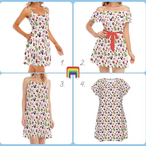 Mouse Magic Christmas - Disney Inspired Summer Dress in XS–5XL (New Global Edition)