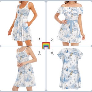Winter Landscape Frozen Inspired - Disney Inspired Summer Dress in XS–5XL (New Global Edition)