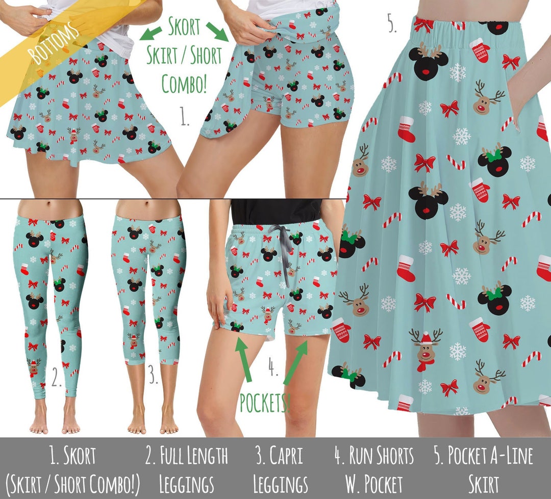 Disney christmas leggings clearance