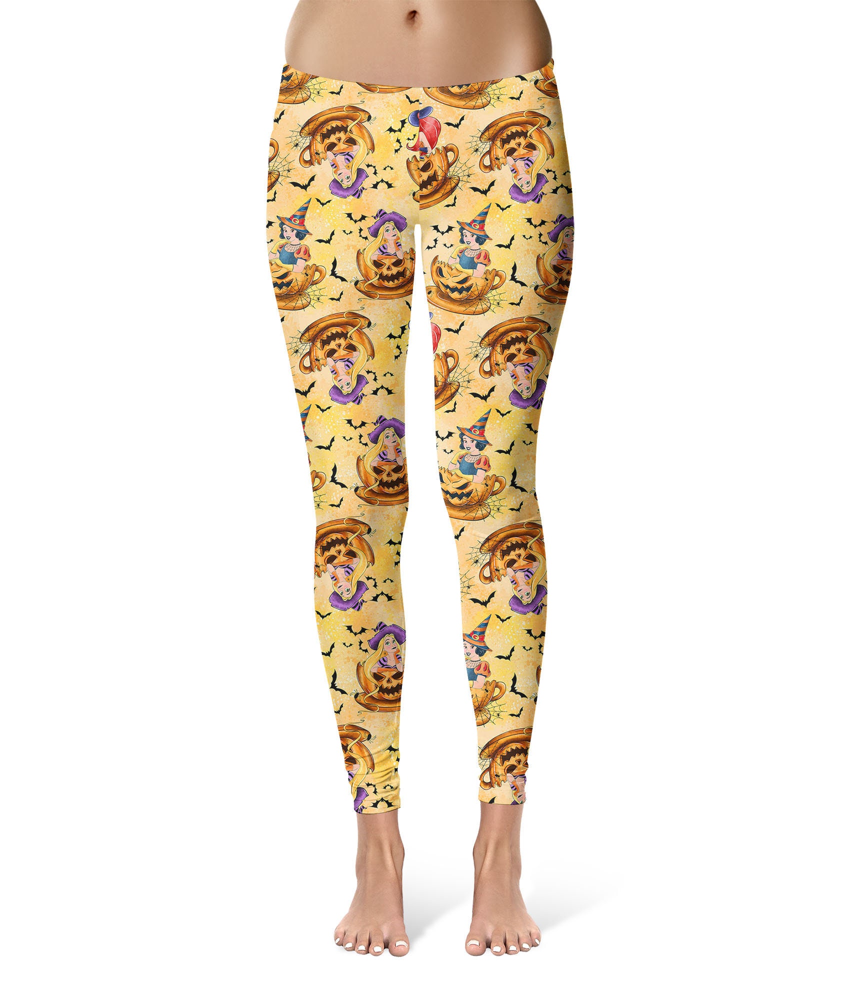 Discover Halloween Princess Teacups - Theme Park Inspired Leggings