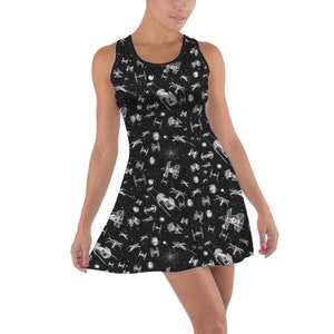 Space Ship Battle SW Space Wars Inspired Dress in Xs 5XL Short Length Styles RUSH AVAIL image 6