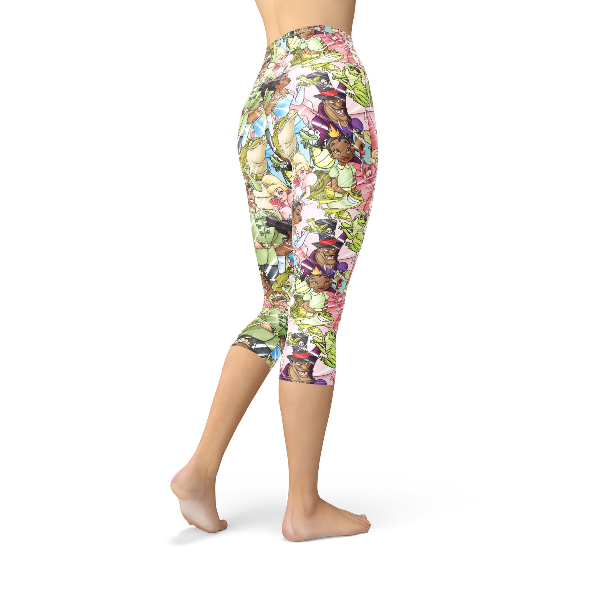 Princess & the Frog Sketched Theme Park Inspired Leggings in Capri or Full  Length, Sports Yoga Winter Styles in Sizes XS 5XL -  Canada