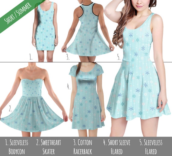 frozen summer dress