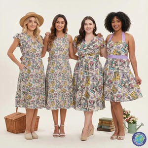 seed packet mini dress Tyler McGillivary Seed Packet Mini Dress