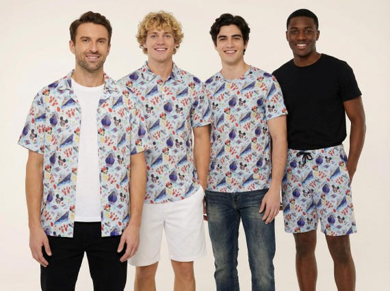 Cruise Disney Style - Disney Inspired Men's Button Down Shirt