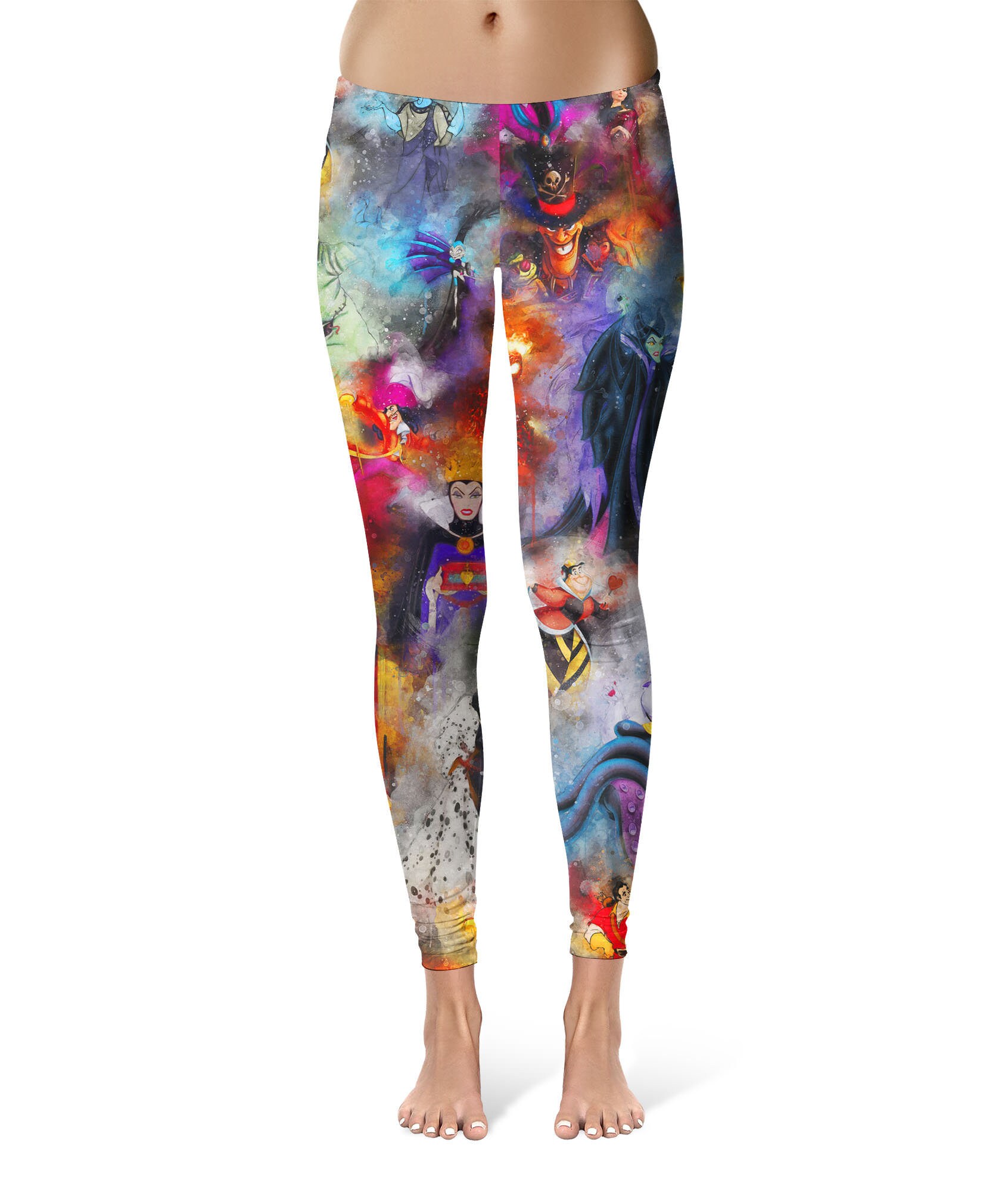 Discover Watercolor Villains  - Leggings